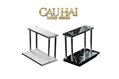 maison-couture-ke-da-marble-2-tang-acrylic-column-gabriel-double-tier-cau-hai-home-decor - CẬU HAI HOME DECOR