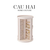 HAUTE FOLIE - KỆ TRANG SỨC DA XOAY 360 - JEWELRY CLOSET