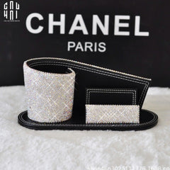 Haute Folie - Khay Bút Diamond Bling Bling Curves-KHAY TRANG TRÍ-CẬU HAI HOME DECOR