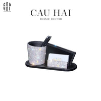 Haute Folie - Khay Bút Diamond Bling Bling Curves-KHAY TRANG TRÍ-CẬU HAI HOME DECOR