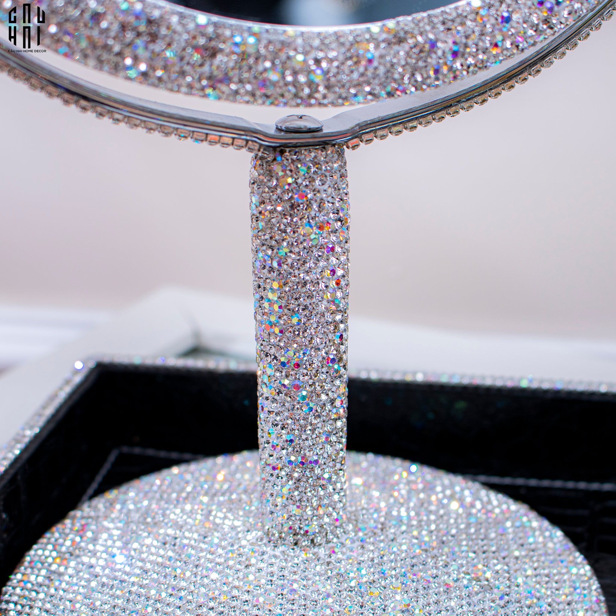 Haute Folie - Khay Da Cao Cấp Croco Diamond Bling Bling Up