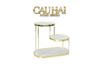 haute-folie-khay-ke-da-marble-trang-tron-2-tang-ban-trang-diem-new-orion-urban-marble-trays-khay-ke-tang-cau-hai-home-decor - CẬU HAI HOME DECOR