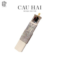 Haute Folie - Set Đũa Muỗng Cá Nhân - Diamond Bling Bling On The Go Cutlery Set 3pcs 5x20-CẬU HAI HOME DECOR