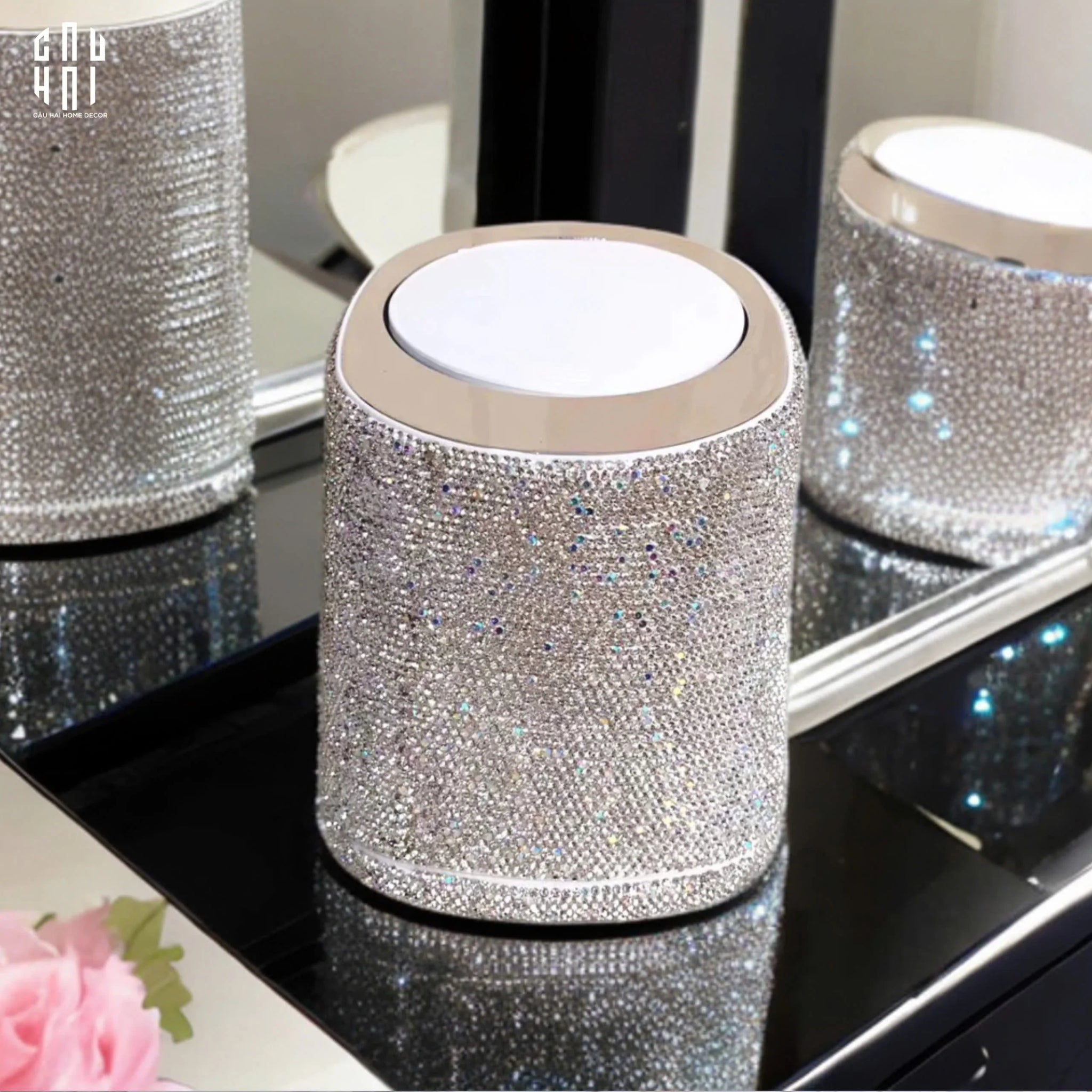 HAUTE FOLIE - THÙNG RÁC MINI DIAMOND FANTASY BLING BLING