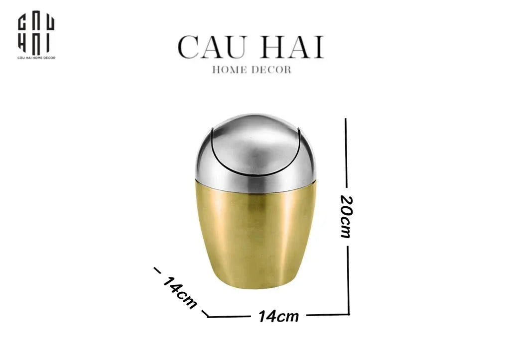 HAUTE FOLIE -THÙNG RÁC MINI PLATINUM EGG