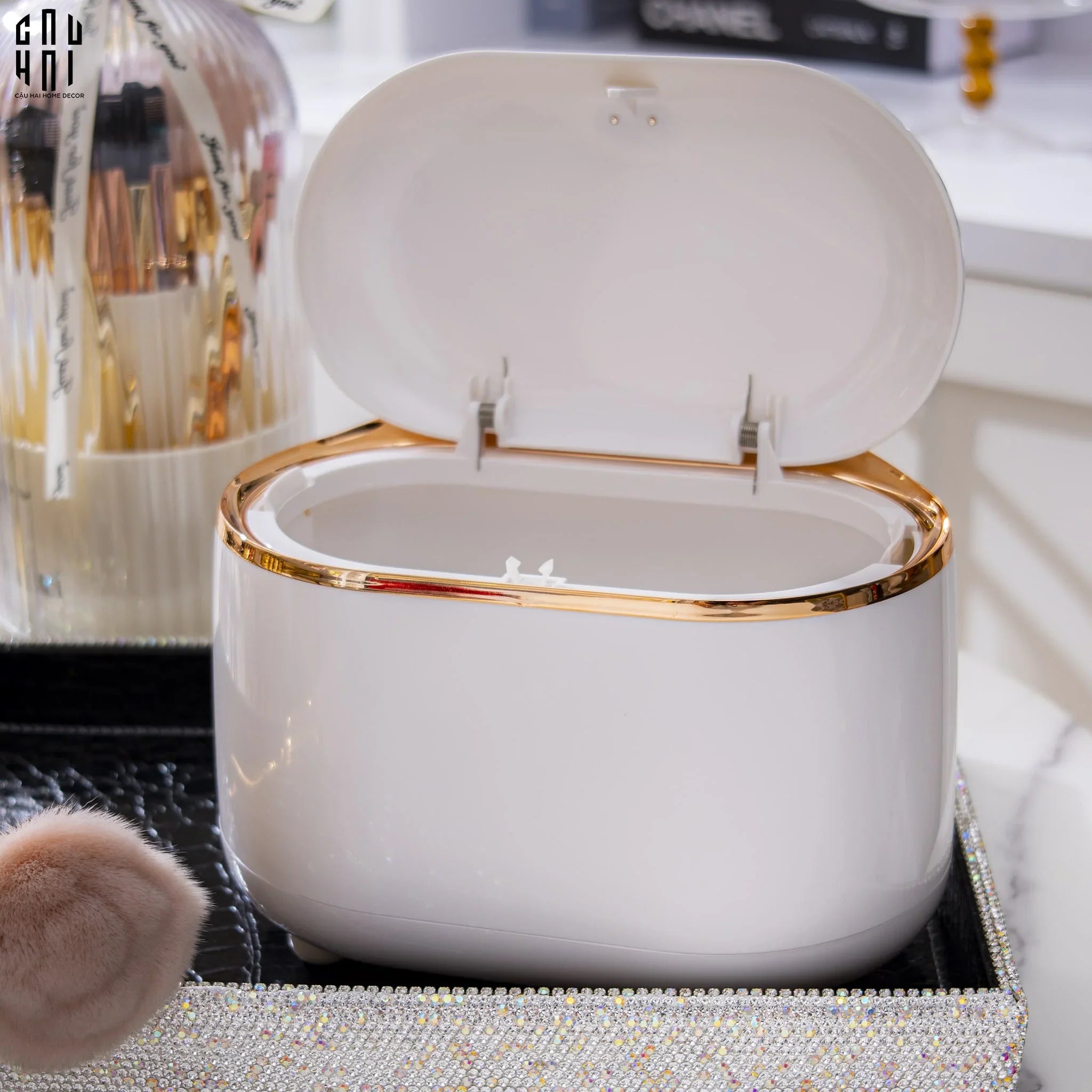 Haute Folie - Thùng Rác Mini Sophie-CẬU HAI HOME DECOR