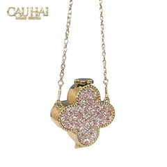 Haute Folie - Túi Pouch Mini Clover Diamond Bling Bling-TÚI XÁCH & VÍ TRANG TRÍ-CẬU HAI HOME DECOR
