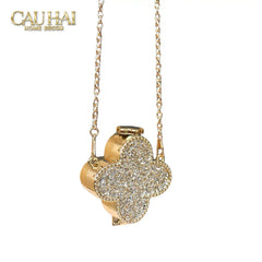 Haute Folie - Túi Pouch Mini Clover Diamond Bling Bling-TÚI XÁCH & VÍ TRANG TRÍ-CẬU HAI HOME DECOR