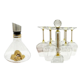 Maison Couture - Set Decanter Pha Lê Hilton Premium  660Ml