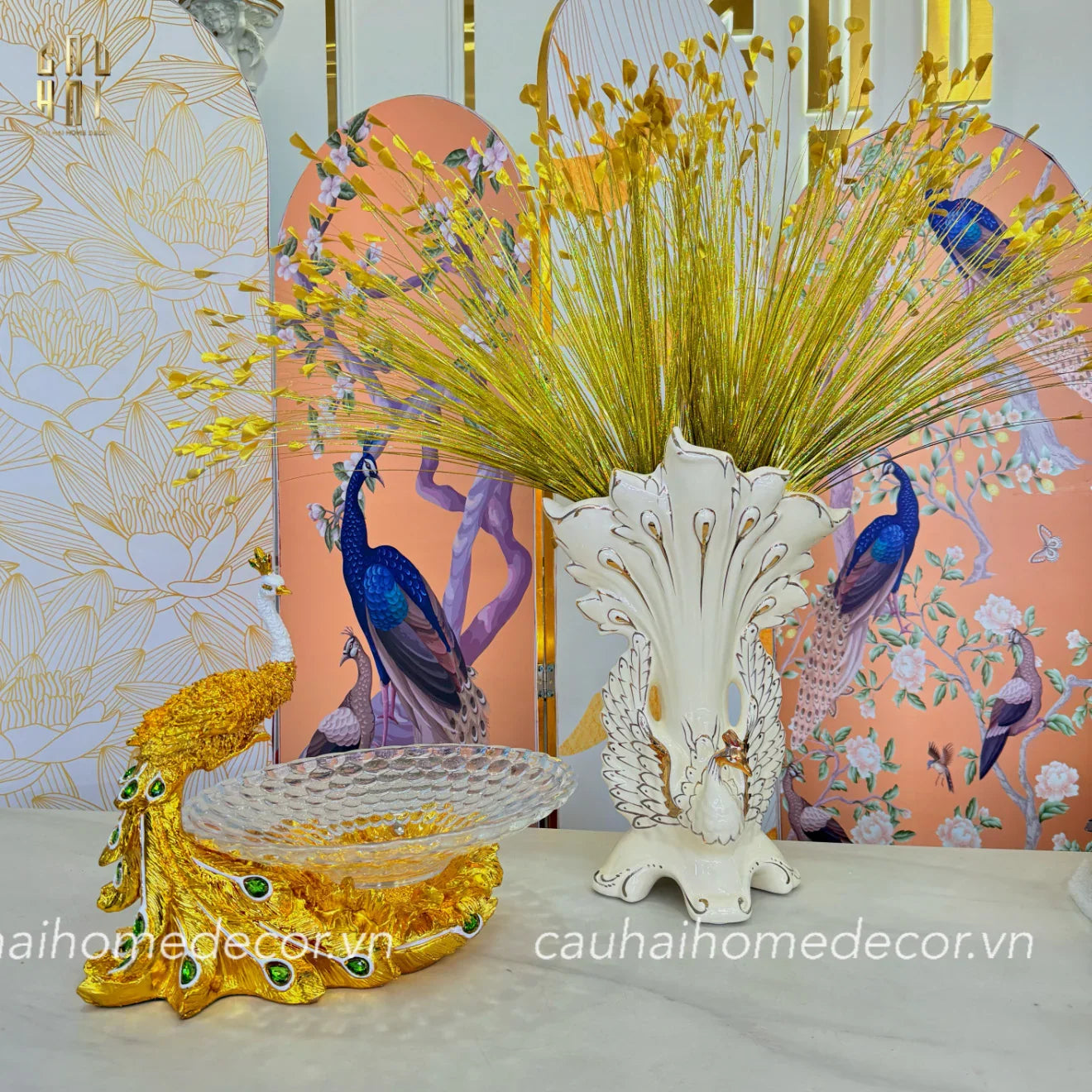 HOME COUTURE - BÌNH HOA KHỔNG TƯỚC SS25