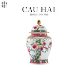 HOME COUTURE - BÌNH HOA PORCELAIN PEACH PATTERNS SS25