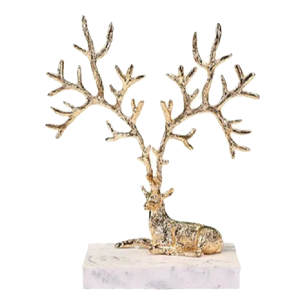 Maison Couture - Haute Folie Đĩa Trang Sức Hươu Đồng Brasson Jewelry Ornament - Healing Elk