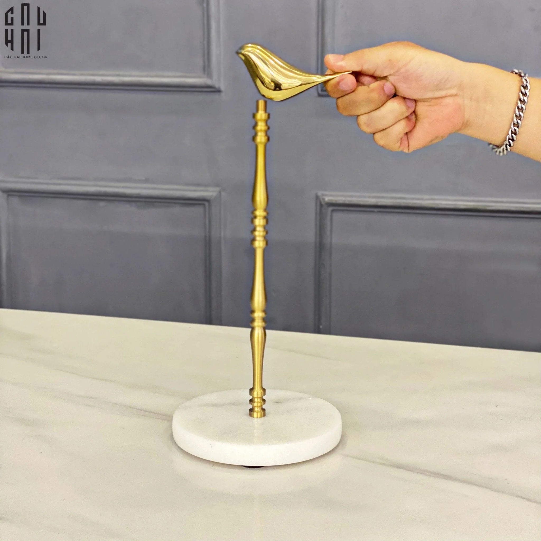 HOME COUTURE - ĐẾ GIẤY GOLDEN BIRD MARBLE SS25