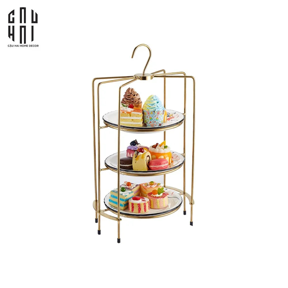 Home Couture - Đĩa Bánh 3 Tầng Imperia Étagère - CẬU HAI HOME DECOR