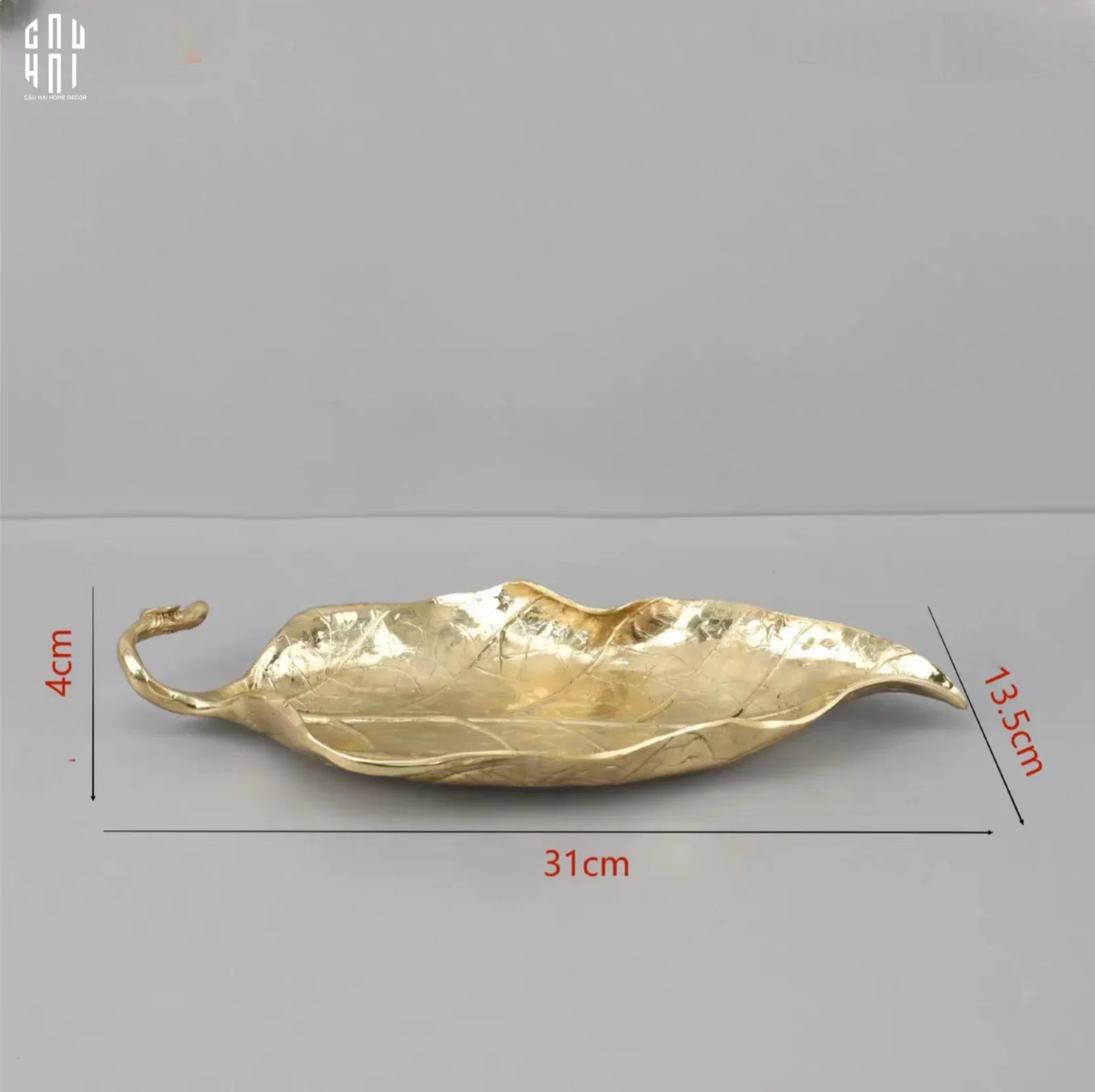 HOME COUTURE- ĐĨA LÁ ĐỒNG TIMELESS LEAF