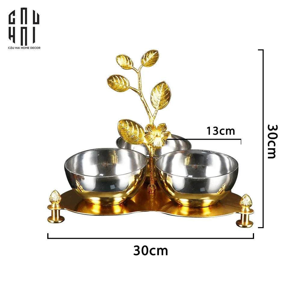 HOME COUTURE - ĐĨA TRÁI CÂY BRASSON ATELIER SS25-CẬU HAI HOME DECOR