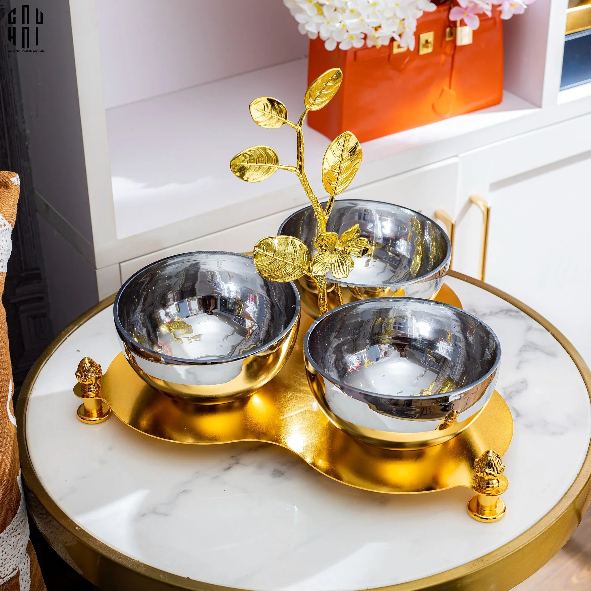 HOME COUTURE - ĐĨA TRÁI CÂY BRASSON ATELIER SS25-CẬU HAI HOME DECOR
