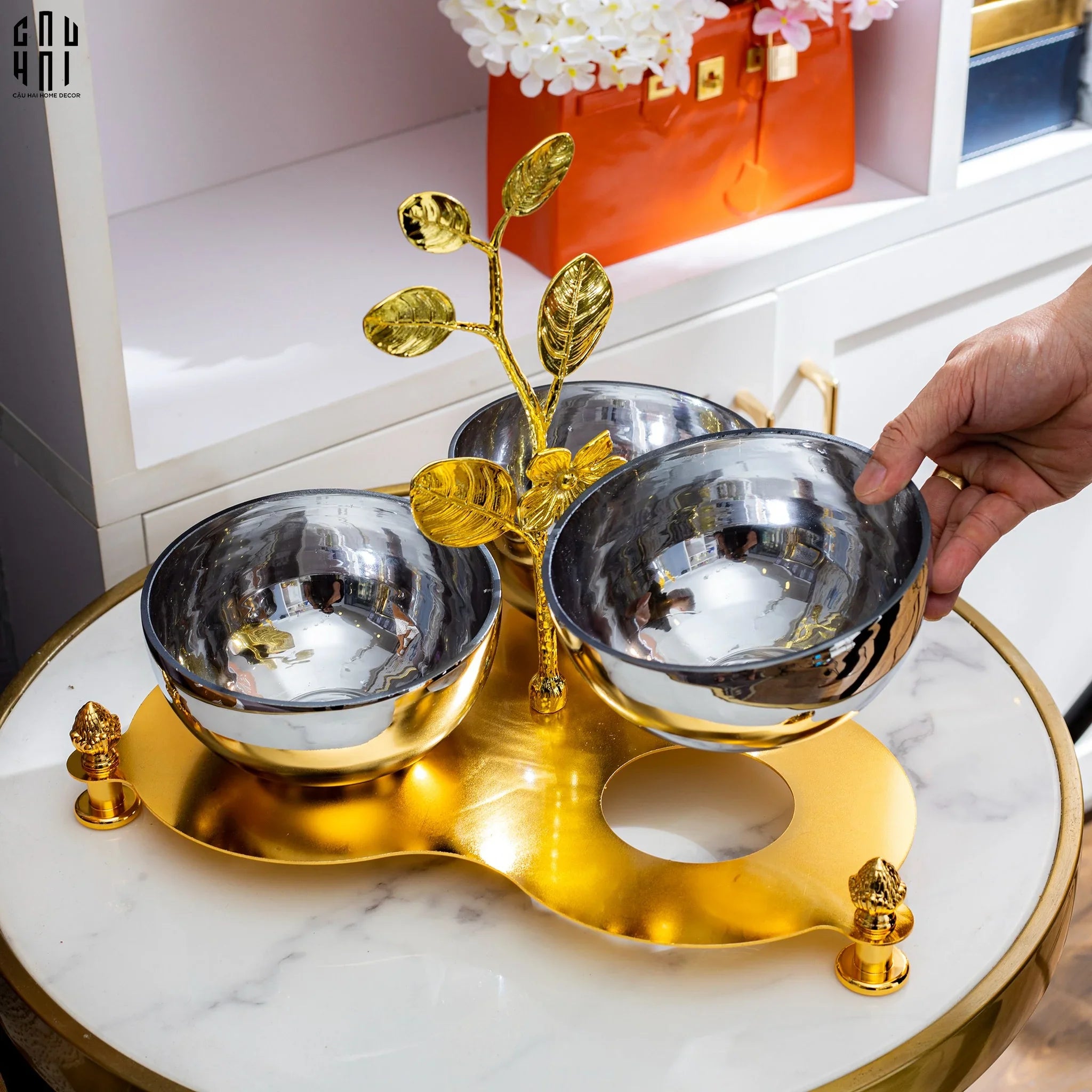 HOME COUTURE - ĐĨA TRÁI CÂY BRASSON ATELIER SS25-CẬU HAI HOME DECOR