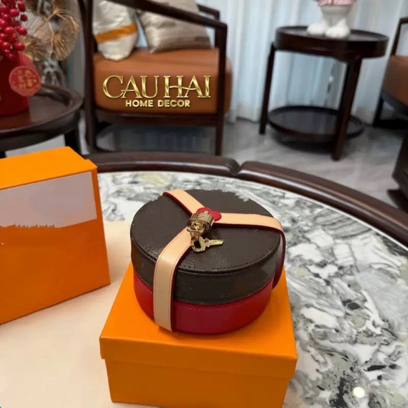 Home Couture - Hộp Lưu Trữ Petite Malle Rubis Privé Trunk Box - CẬU HAI HOME DECOR