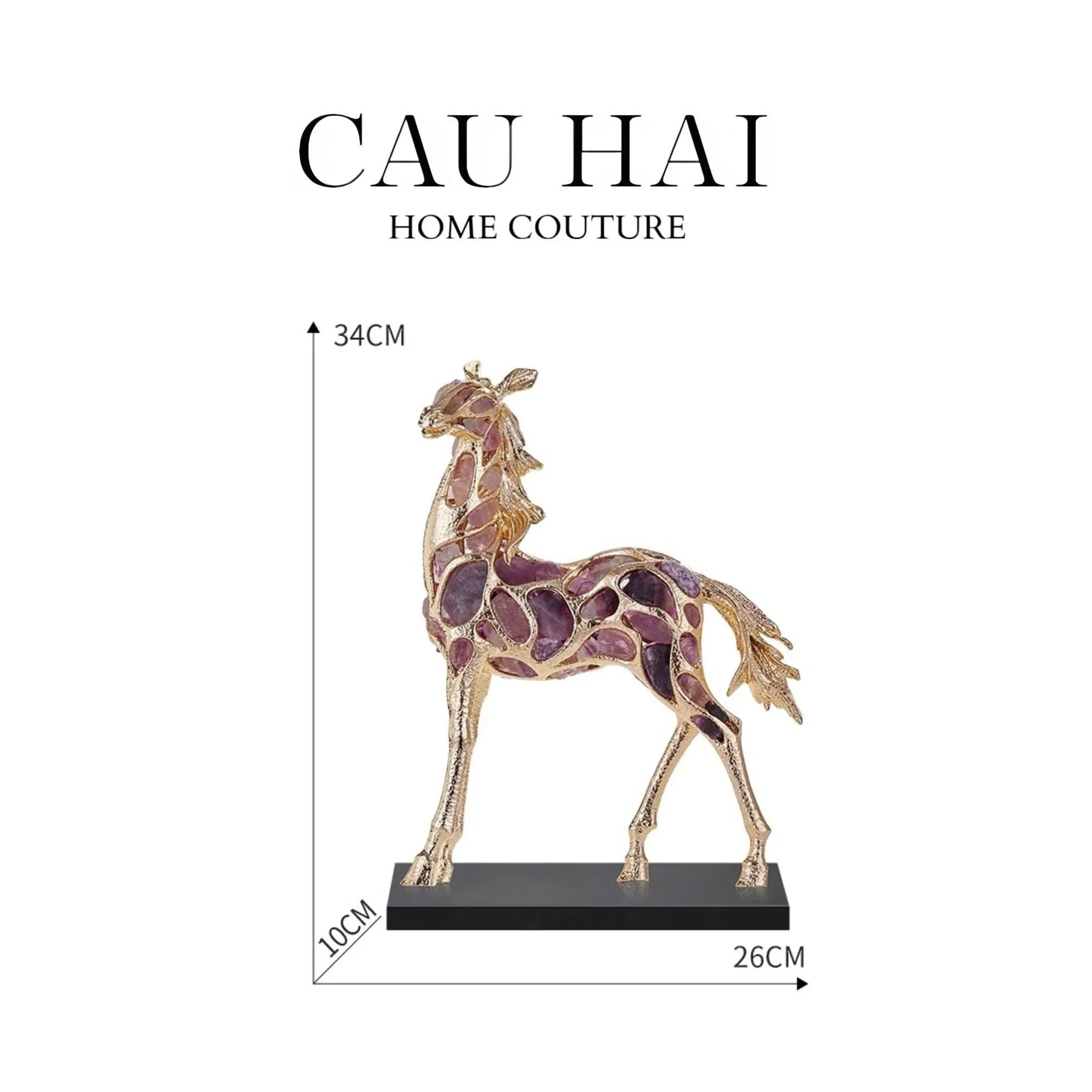 HOME COUTURE - ILLUMINATIAL SENTINEL BRASS JEWELRY SPIRIT - H34