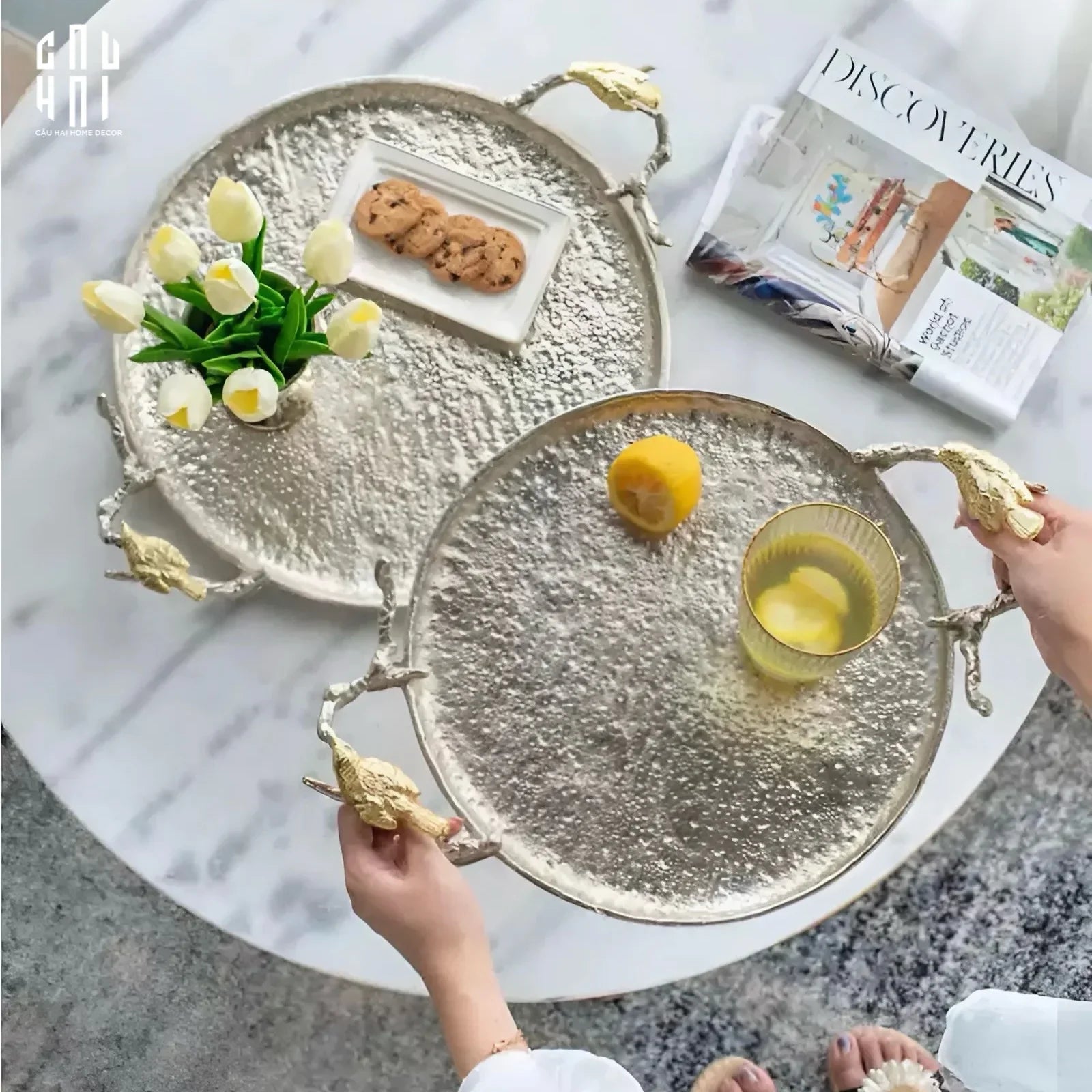 HOME COUTURE - KHAY BẠC IMPERIAL JARDIN D55 SS25