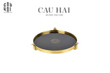 HOME COUTURE - KHAY GƯƠNG BRONZE BAROQUE MEDUSA 32-CẬU HAI HOME DECOR