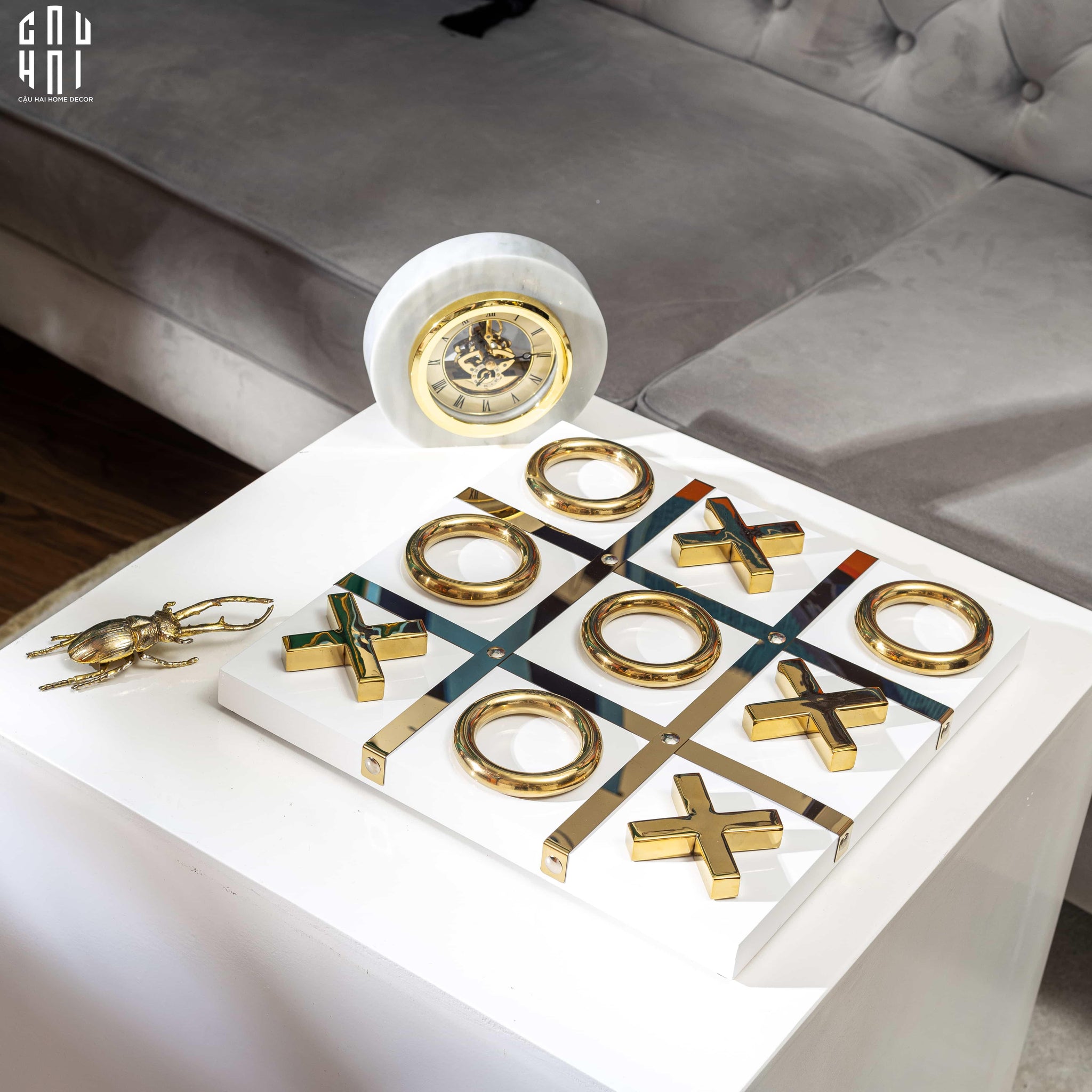 HOME COUTURE - LAYING BOARD GAME - LUXURY TIC TAC TOE FW25