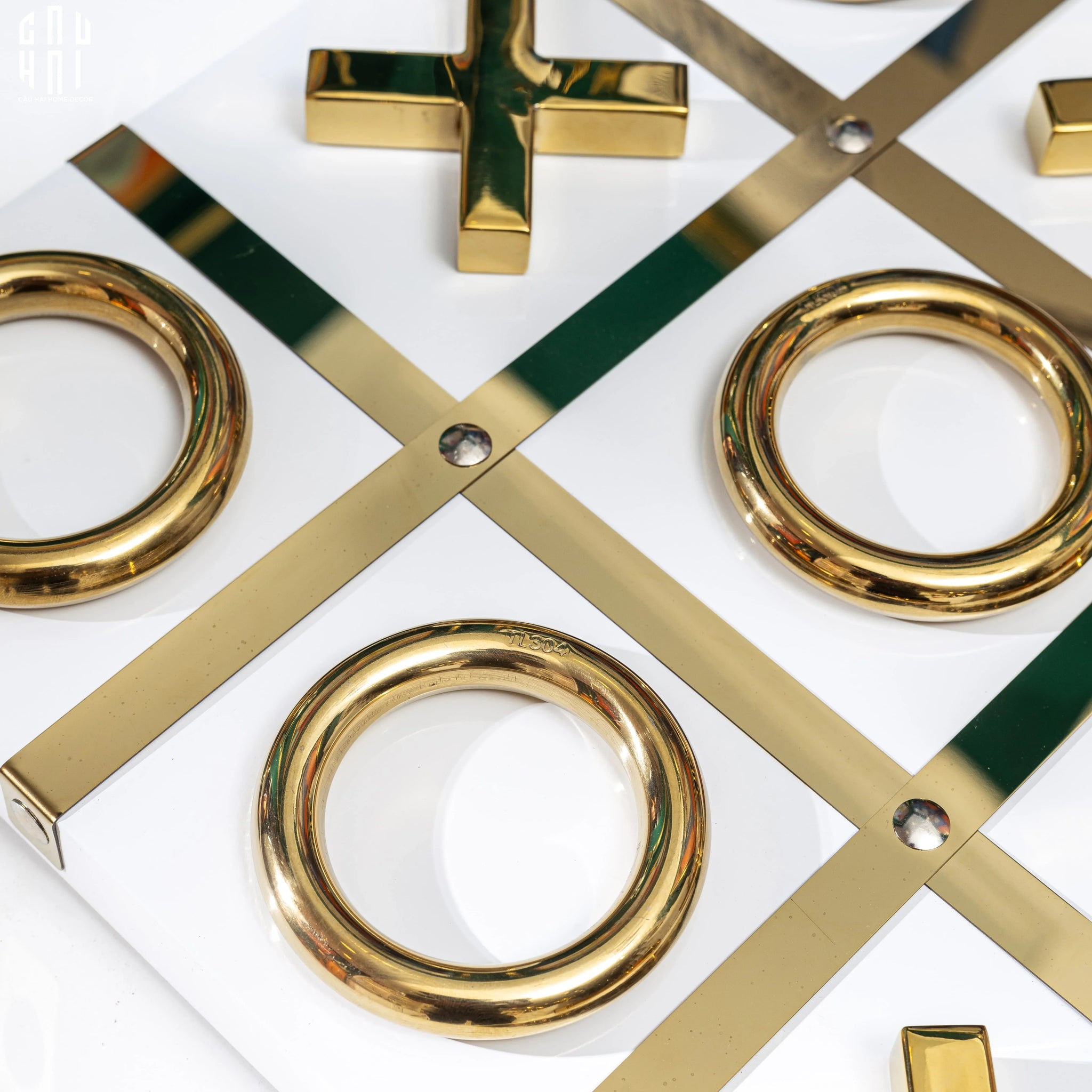 HOME COUTURE - LAYING BOARD GAME - LUXURY TIC TAC TOE FW25