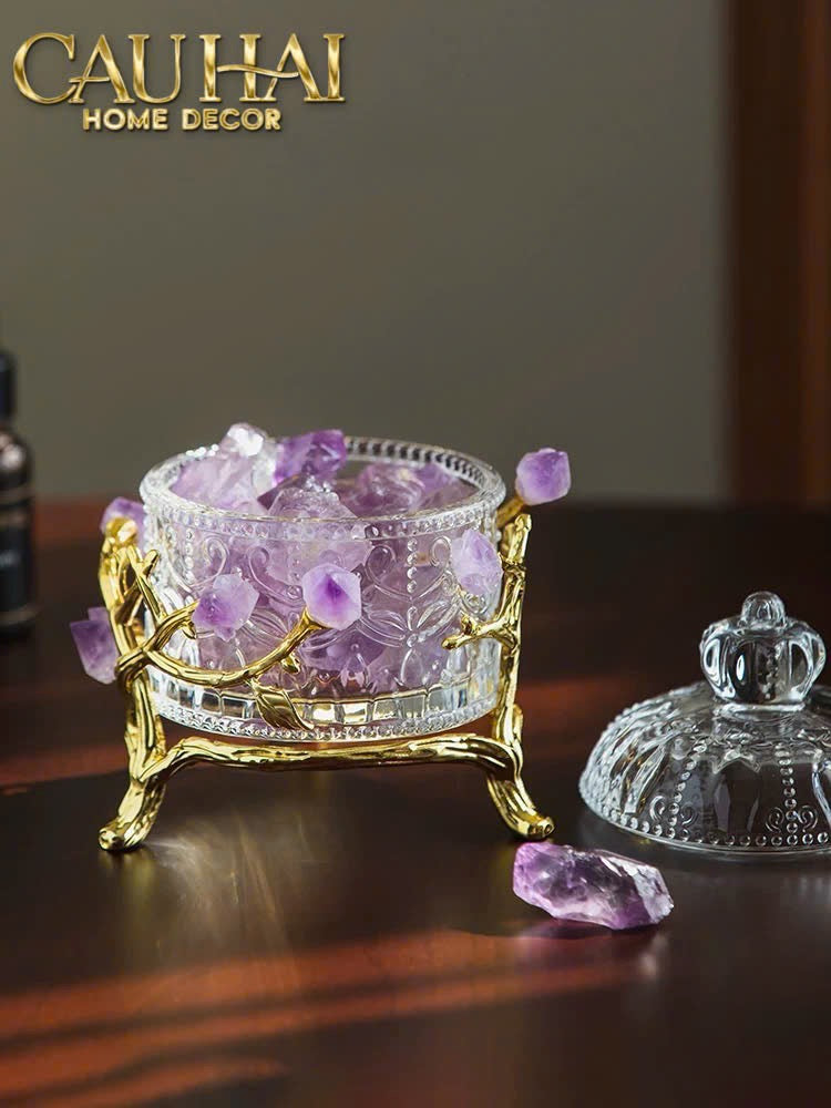 HOME COUTURE - LỌ PHA LÊ ĐÁ QUÝ JEWELRY DELIGHT - AMETHYST SS25