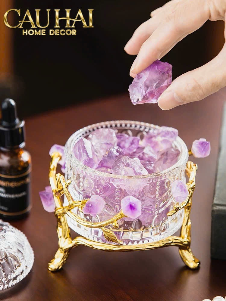 HOME COUTURE - LỌ PHA LÊ ĐÁ QUÝ JEWELRY DELIGHT - AMETHYST SS25