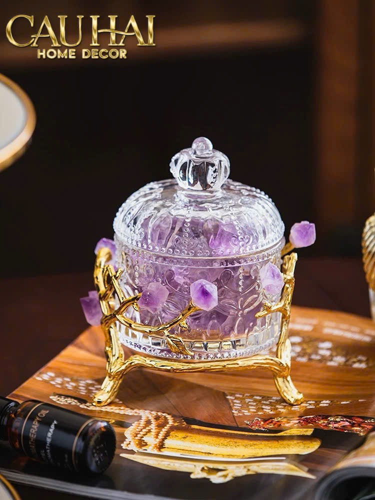 HOME COUTURE - LỌ PHA LÊ ĐÁ QUÝ JEWELRY DELIGHT - AMETHYST SS25