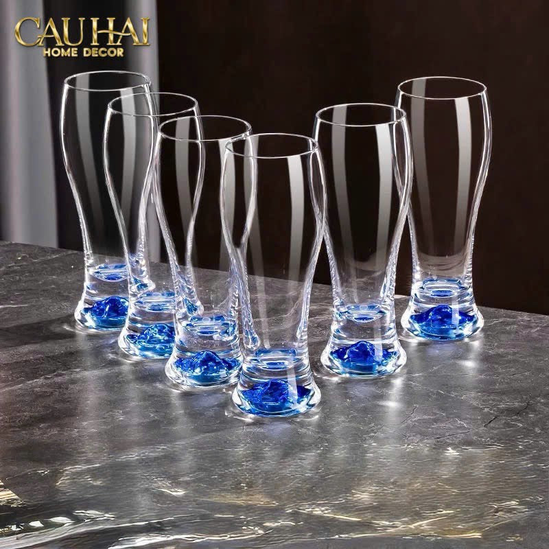 HOME COUTURE - SET 6 LY OCEANAMI & CRYSTAL STEMWARE RACK 320ML-CẬU HAI HOME DECOR