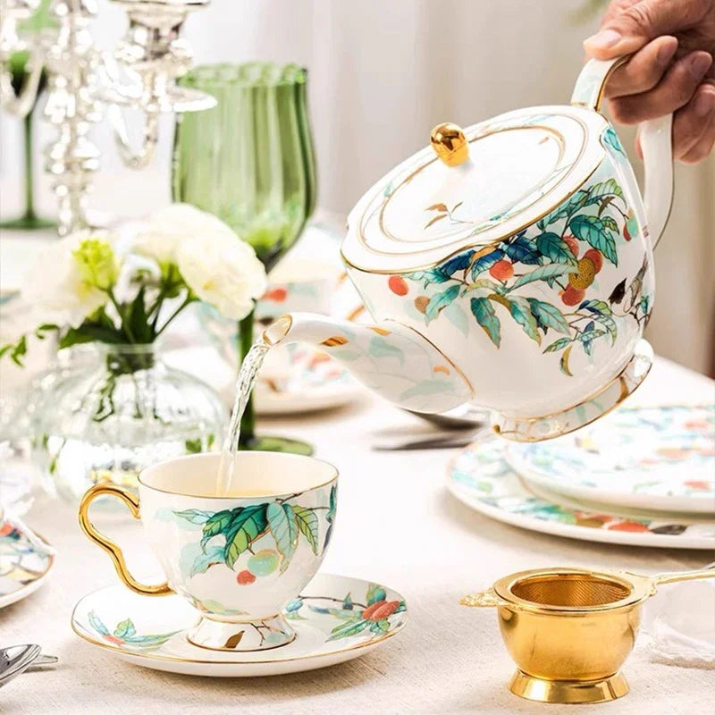 HOME COUTURE - SET BÌNH TRÀ THIÊN PHÚC 13PCS
