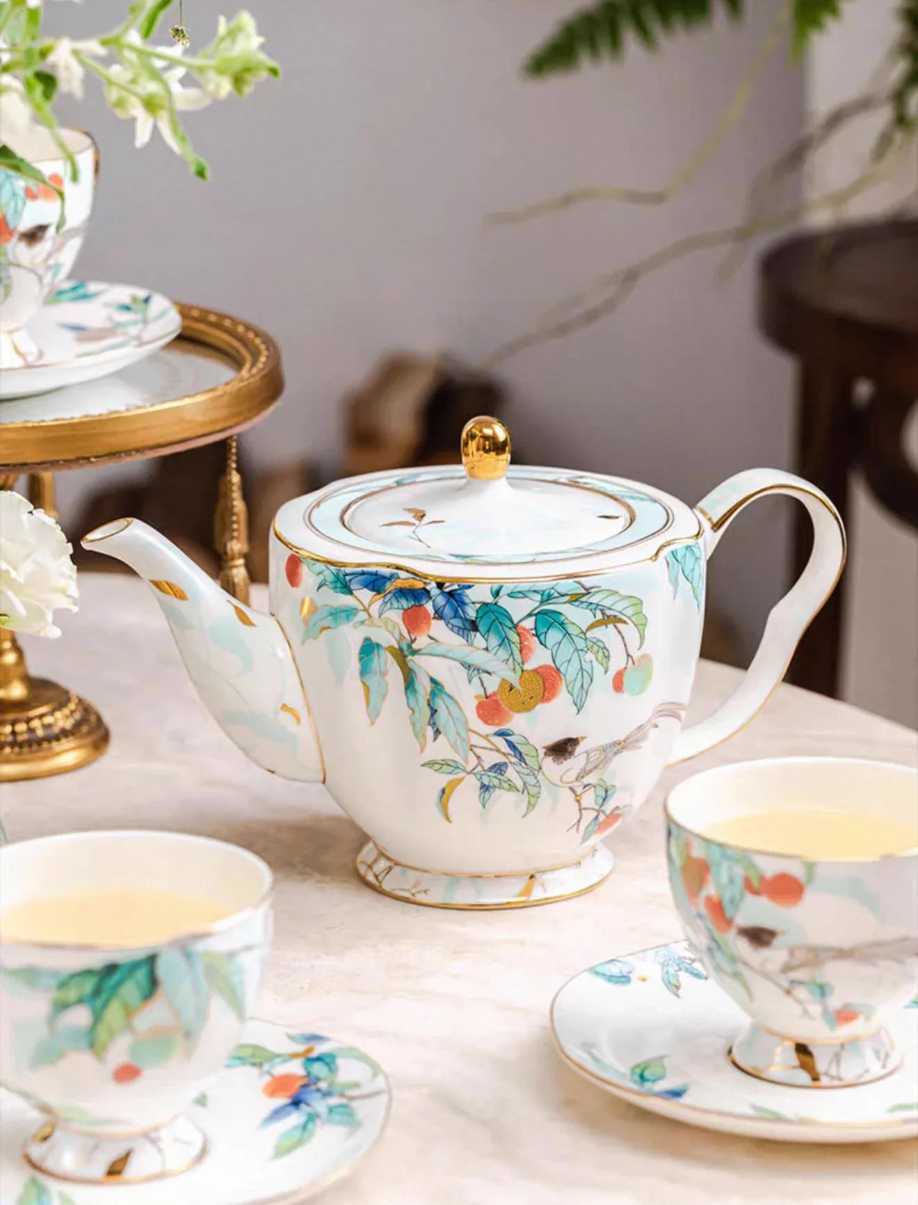 HOME COUTURE - SET BÌNH TRÀ THIÊN PHÚC 13PCS