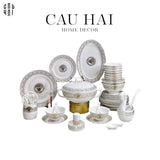 HOME COUTURE - SET CHÉN DĨA GIANNI VERS. LAVISH ROMAN 60 PCS SS25