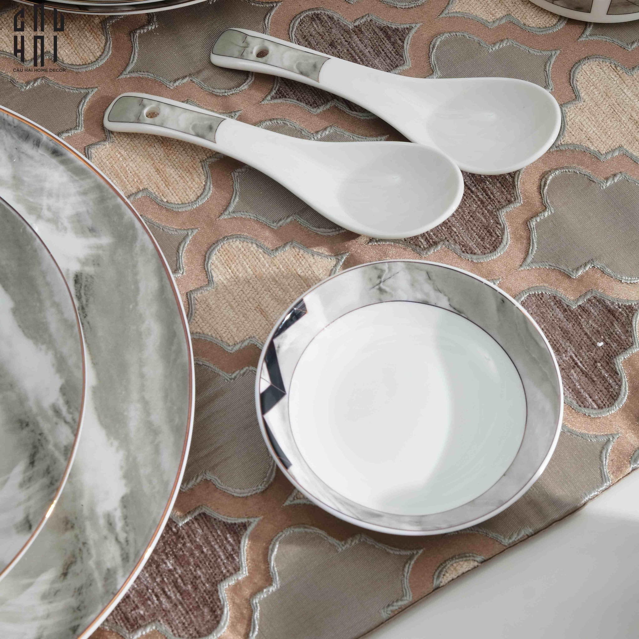 MAISON DE LUXE - SET CHÉN DĨA KINGSTON 60PCS SS25