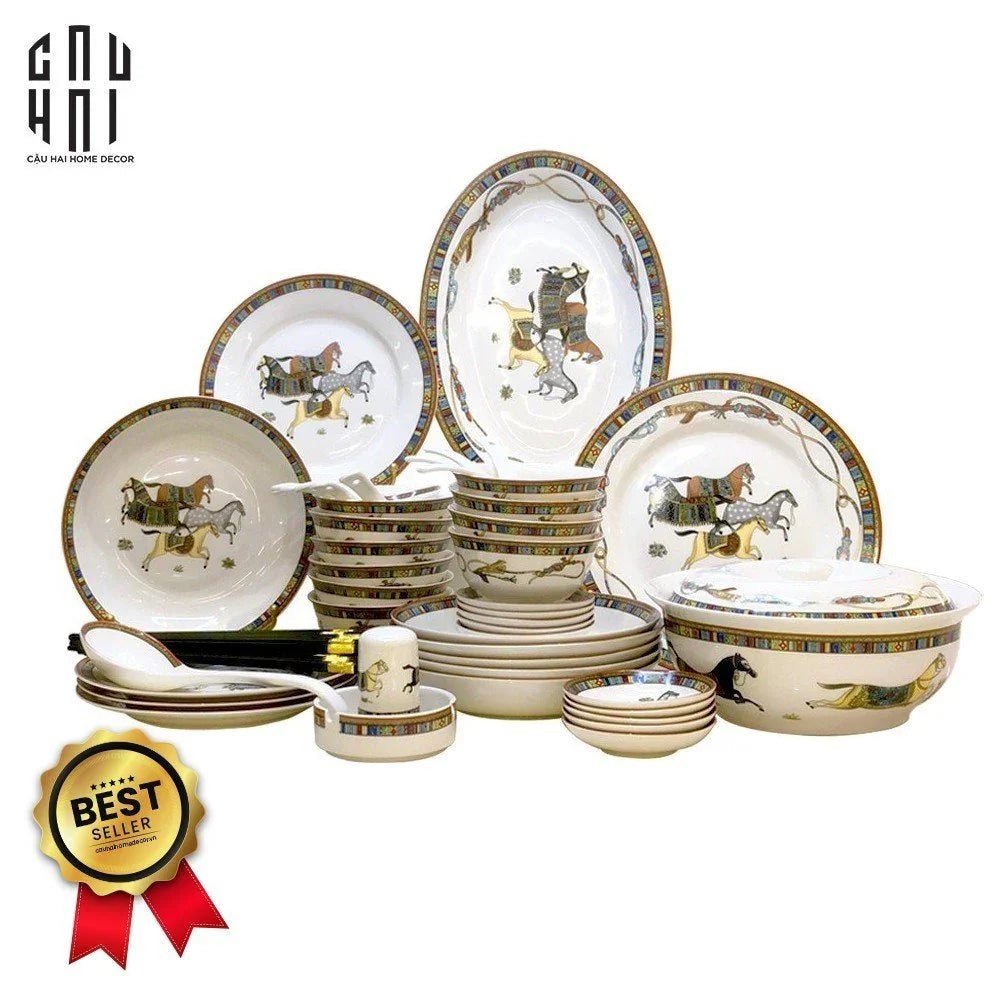 MAISON DE LUXE - SET CHÉN DĨA LEGACY PREMIUM 56PCS SS25