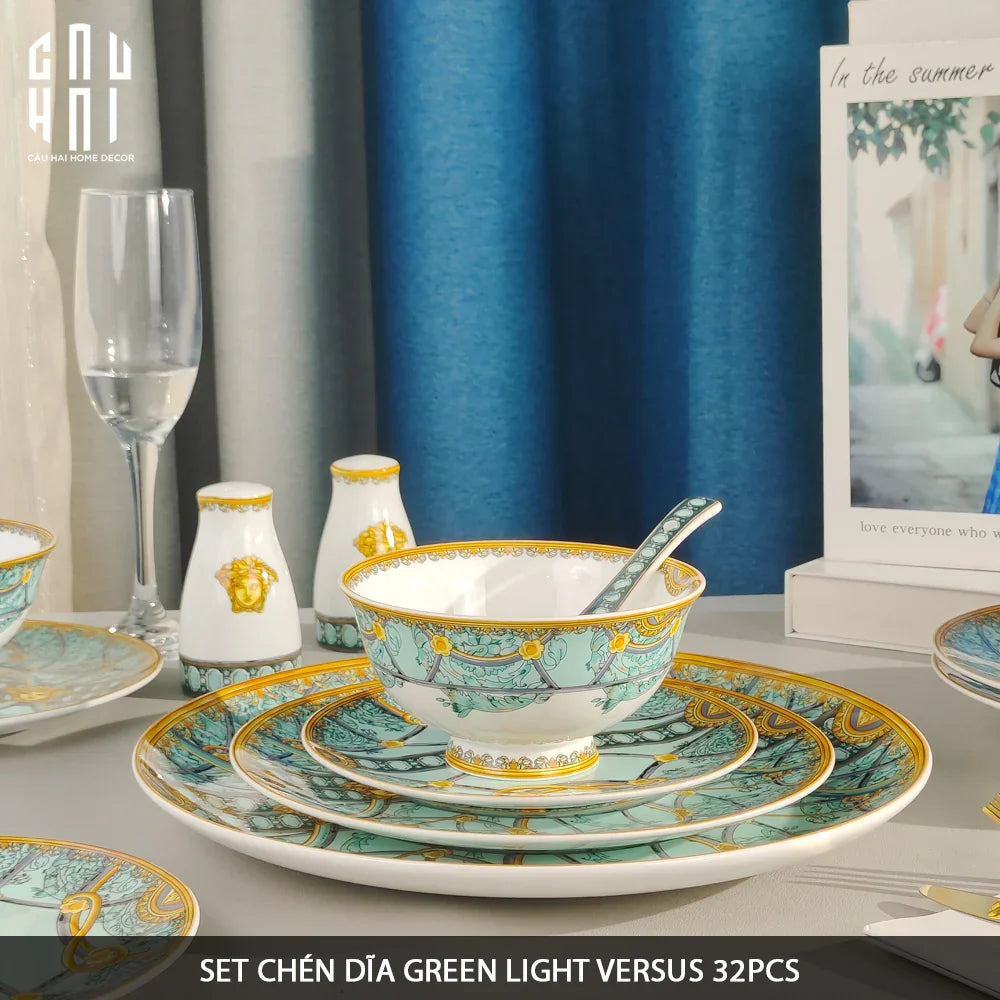 HOME COUTURE - SET CHÉN DĨA SCALA DEL PALAZZO 43pcs