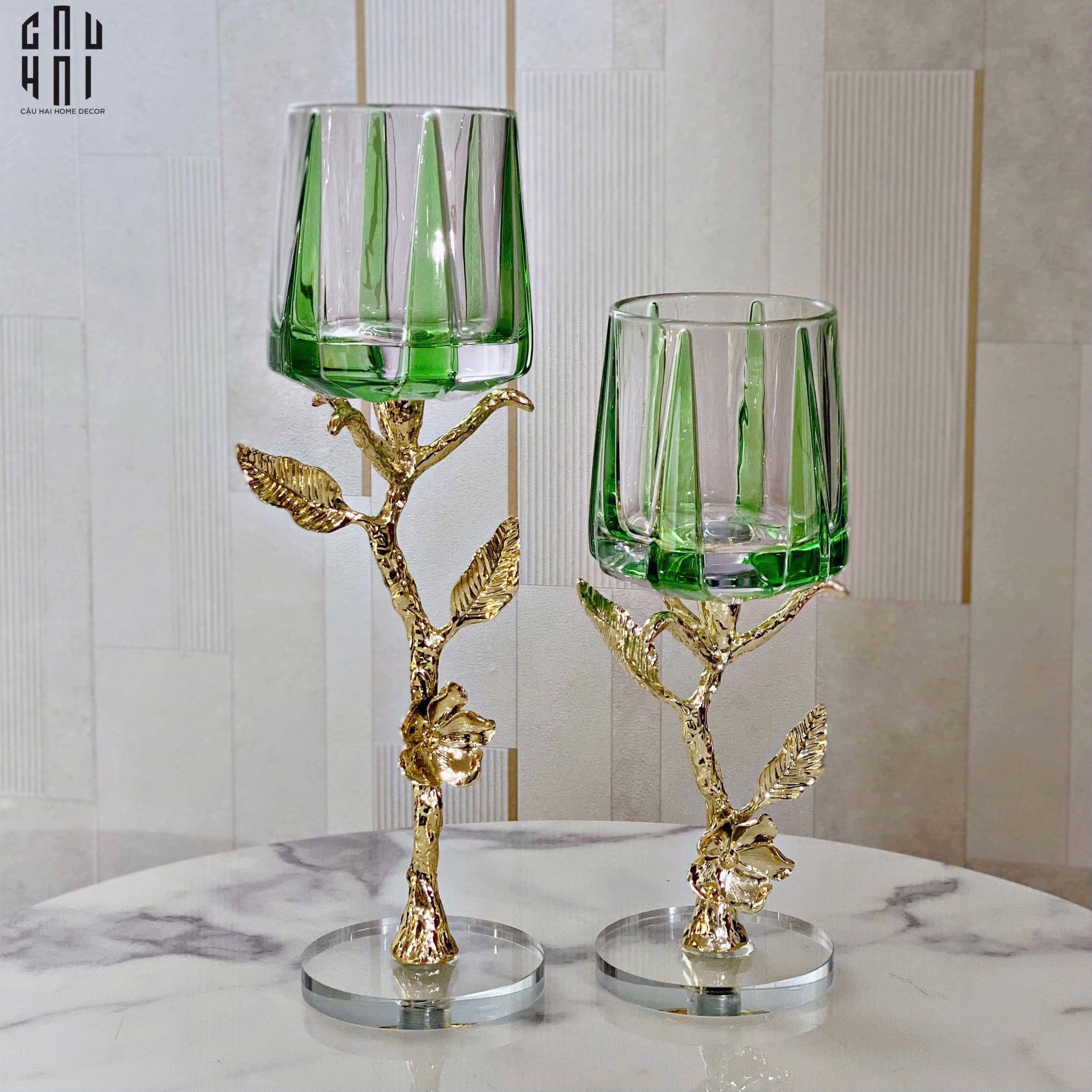 HOME COUTURE / SET ĐẾ NẾN TRANG TRÍ CRYSTAL TYRANT SS25