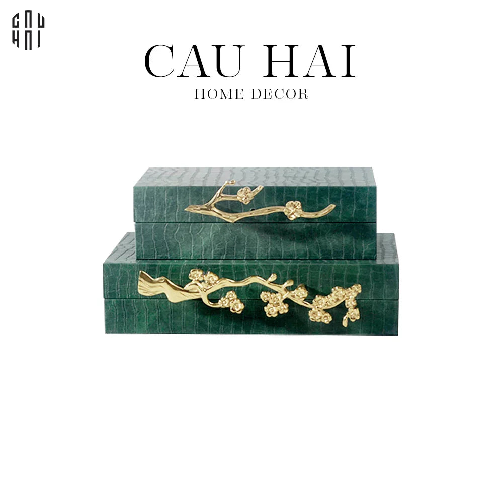 HOME COUTURE - SET HỘP TRANG SỨC EMERALD DYNASTY BLOSSOM SS25