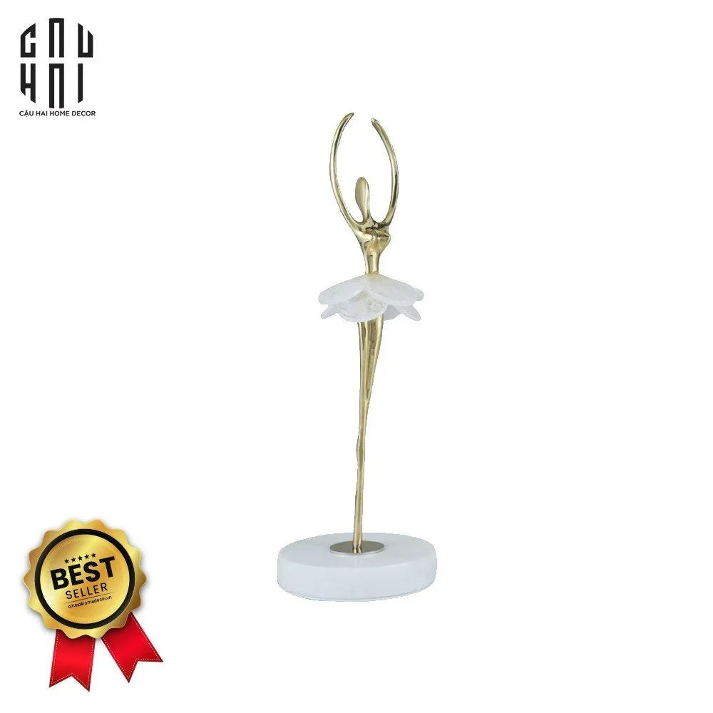 Home Couture - Tượng Đồng Golden Ballet Ss25 - CẬU HAI HOME DECOR