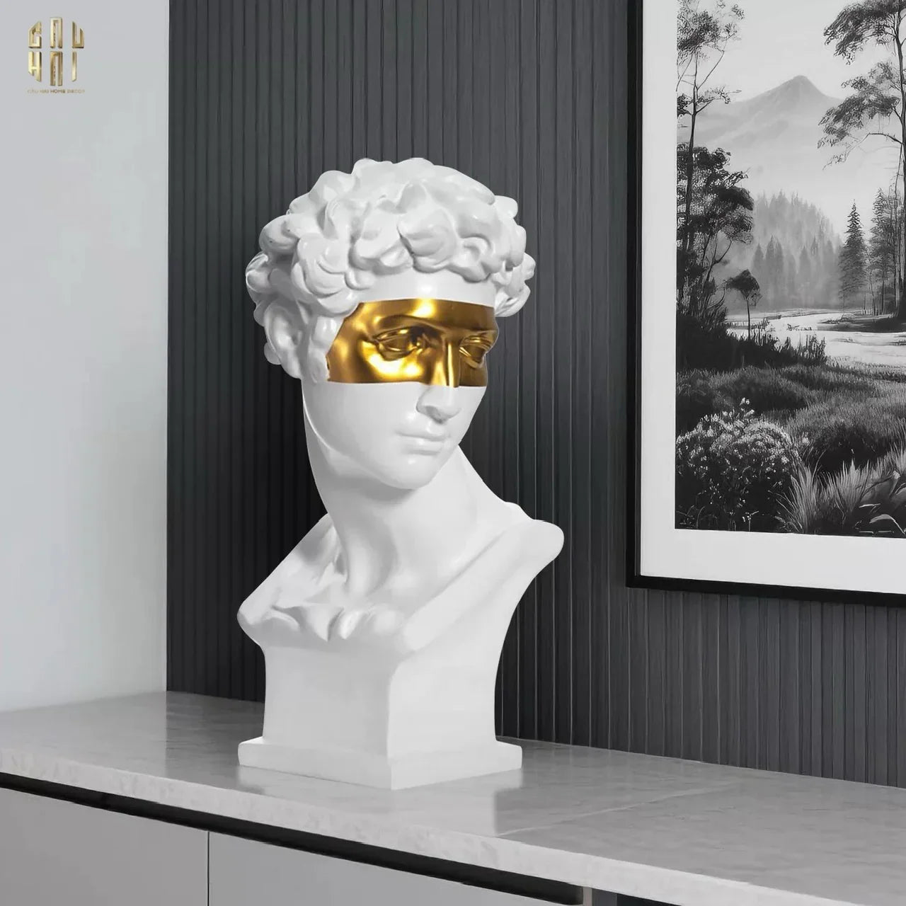 HOME COUTURE - TƯỢNG GIULIANO ORIGINAL 60CM-CẬU HAI HOME DECOR