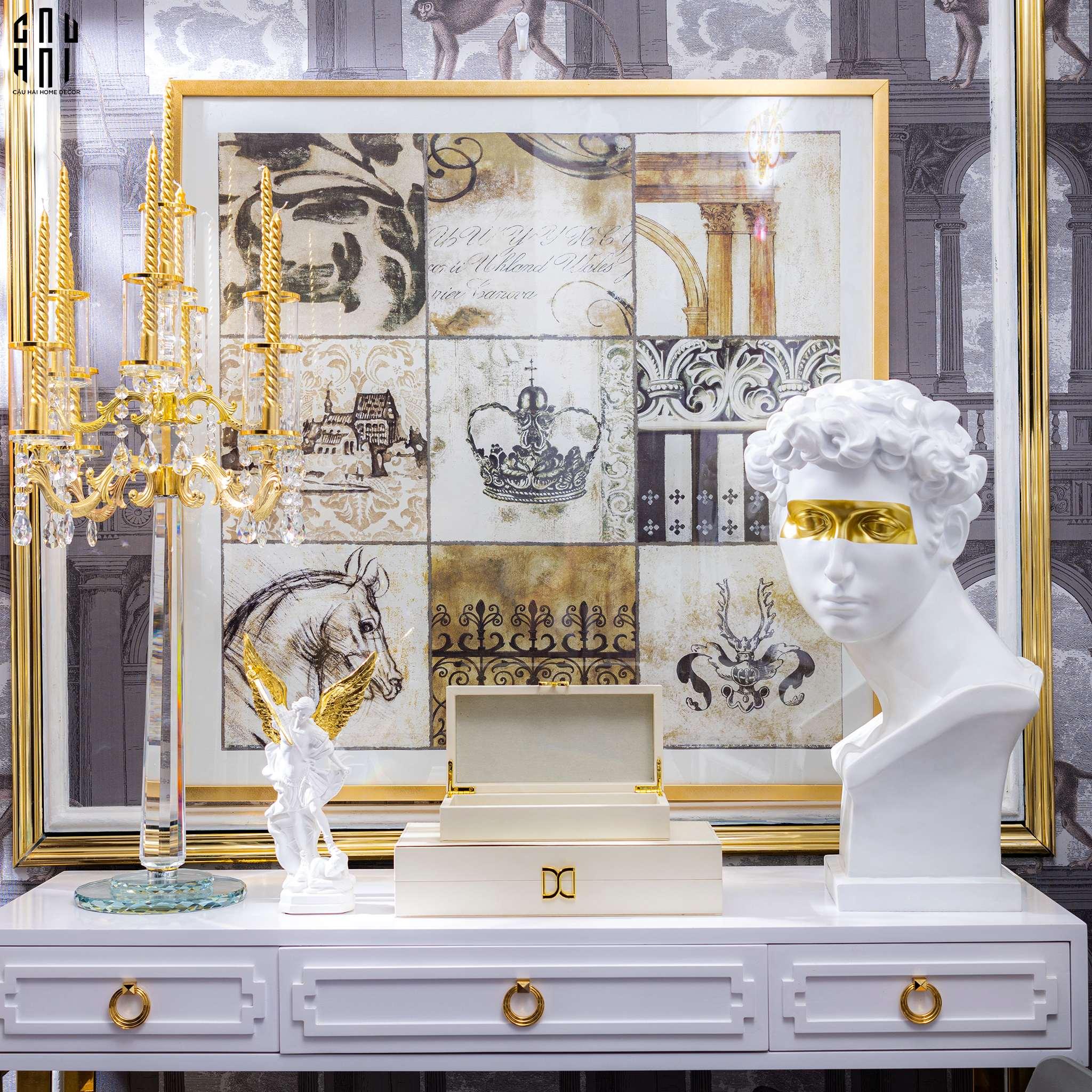 HOME COUTURE - TƯỢNG GIULIANO ORIGINAL 60CM-CẬU HAI HOME DECOR