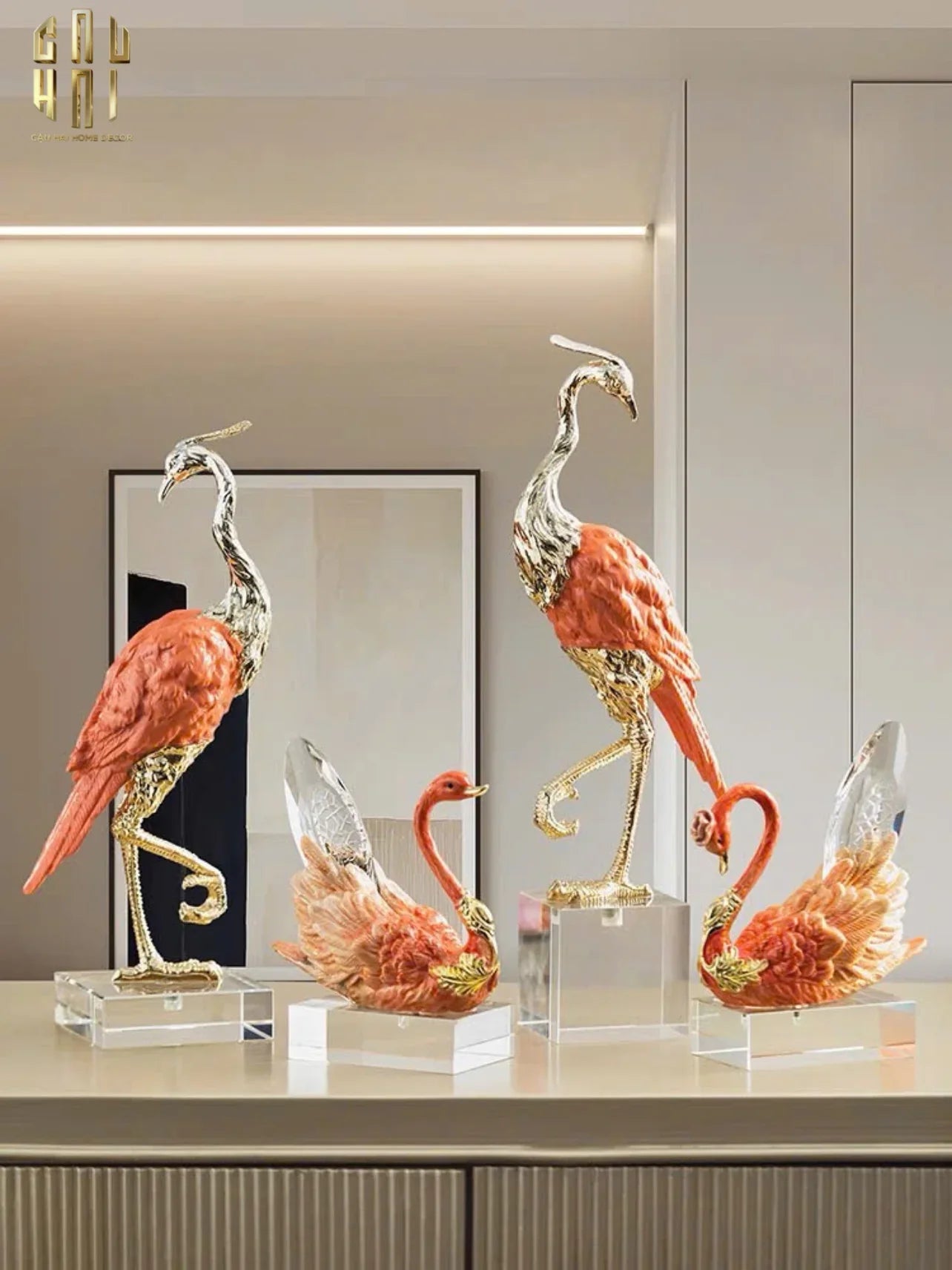 HOME COUTURE - TƯỢNG HẠC ĐỒNG CELESTIAL CRANE H37 SS25