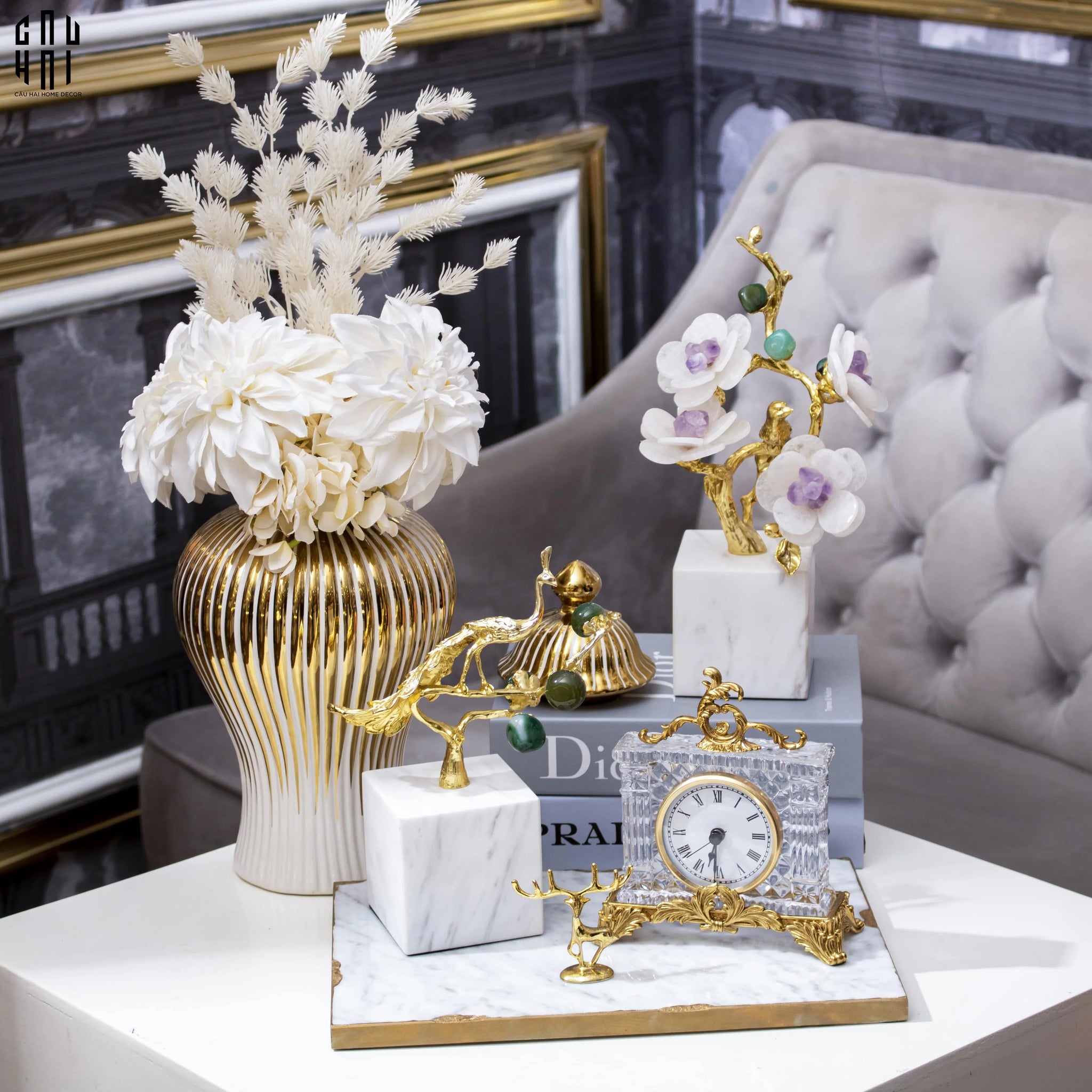 HOME COUTURE - TƯỢNG KHỔNG KIM TƯỚC LE PAON D'OR FW25