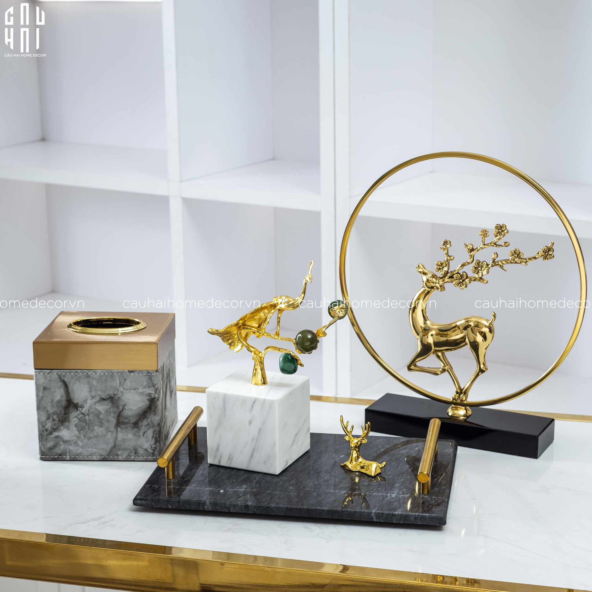 HOME COUTURE - TƯỢNG KHỔNG KIM TƯỚC LE PAON D'OR FW25