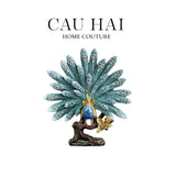 HOME COUTURE - TƯỢNG KHỔNG TƯỚC ROYAL PLUMAGE - EMPRESS FAN