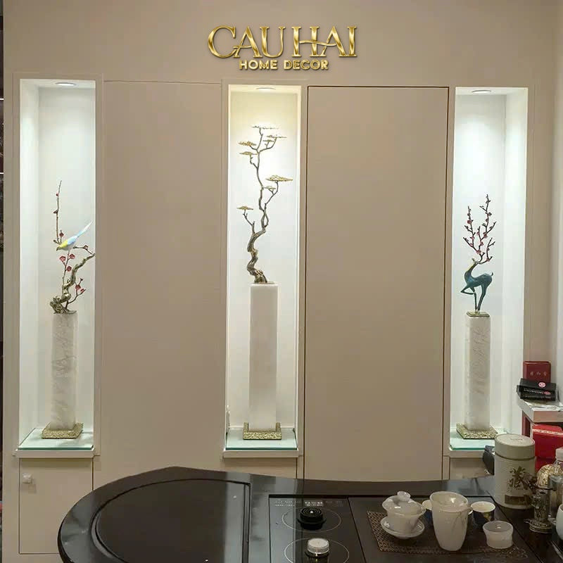 Home Couture - Tượng Lúa Mì Brasson Épi Doré Améthyste Première Galerie - CẬU HAI HOME DECOR