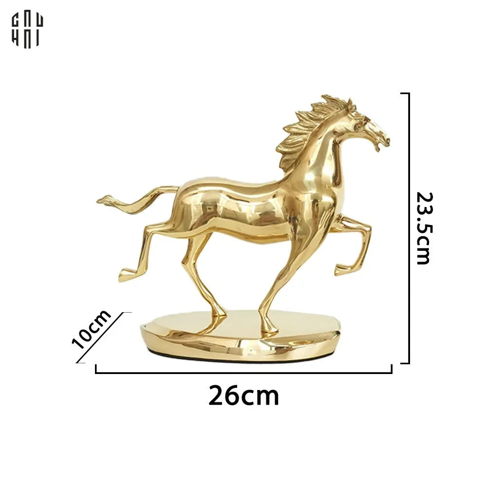 Home Couture - Tượng Ngựa Brasson Cheval De Fortune Première H24 Up - CẬU HAI HOME DECOR
