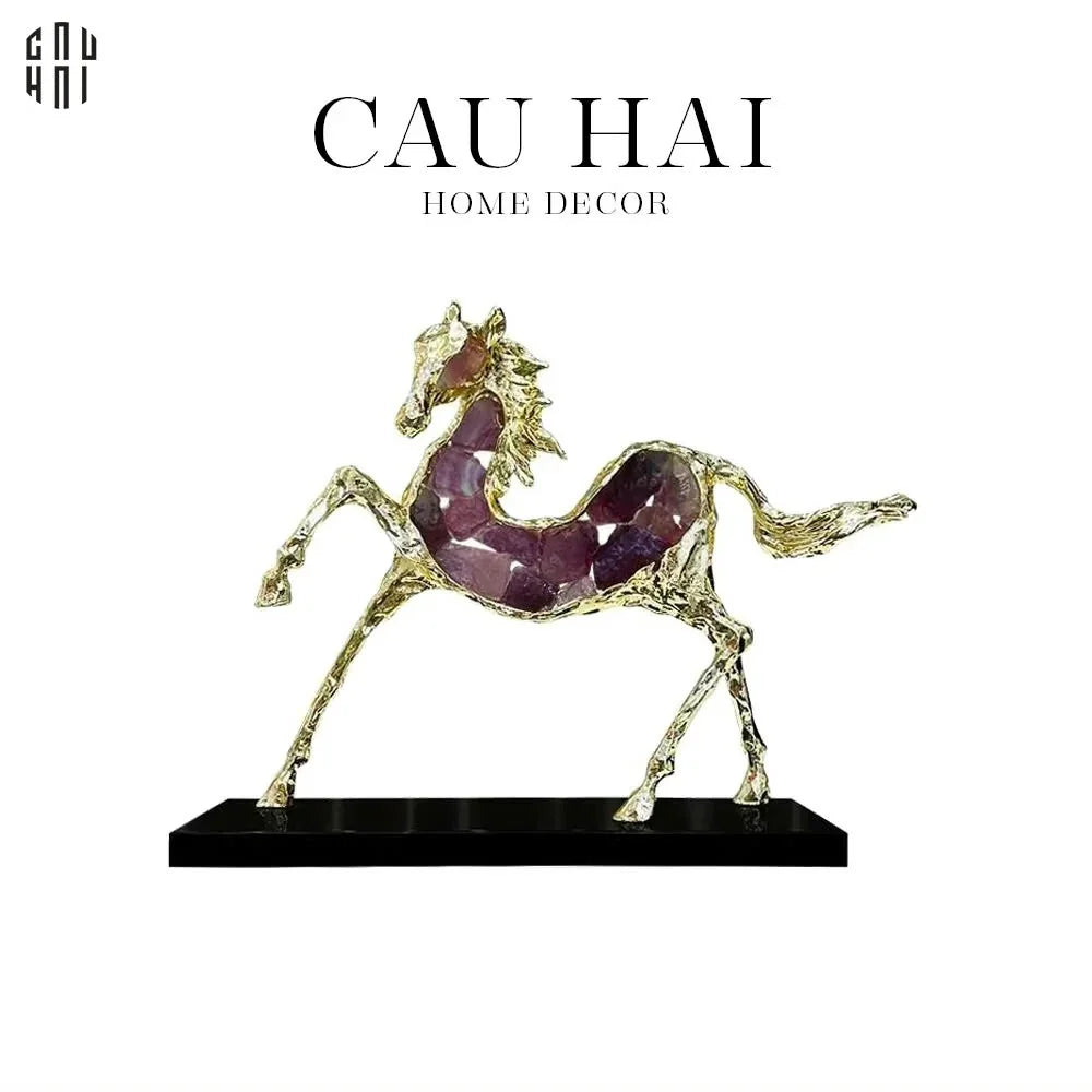 HOME COUTURE - TƯỢNG NGỰA ĐỒNG JEWELRY LUMIÈRE DU CAVALIÈR - ÉLITE 40